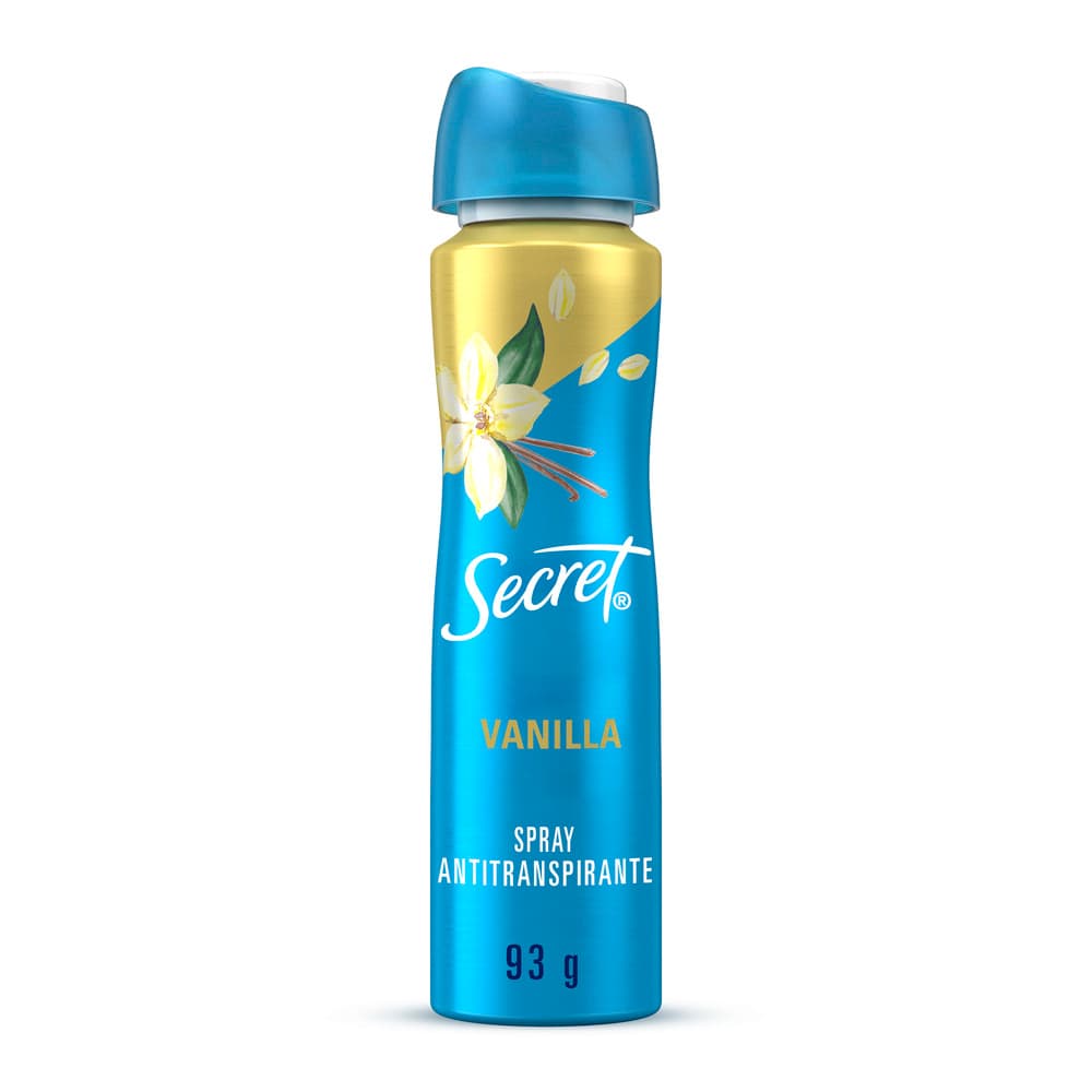 Antitranspirante en Aerosol Secret Vainilla C/150 mL