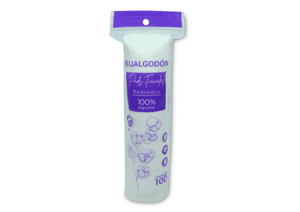 Pads faciales SUALGODON C/100 Pads