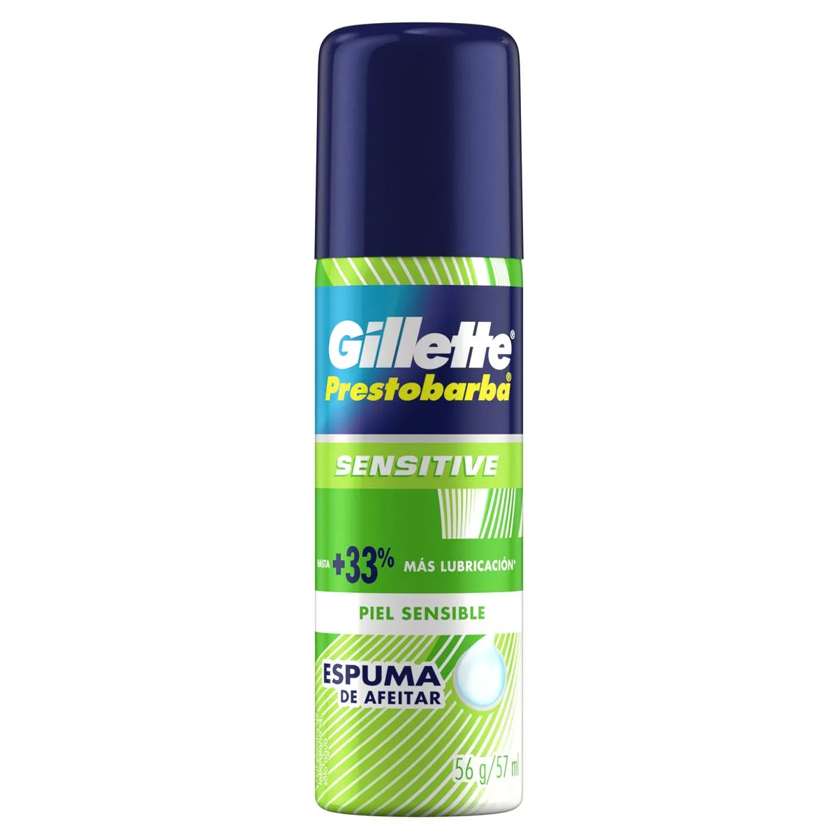 Espuma Gillette Afeitar Sensitive C/57 mL