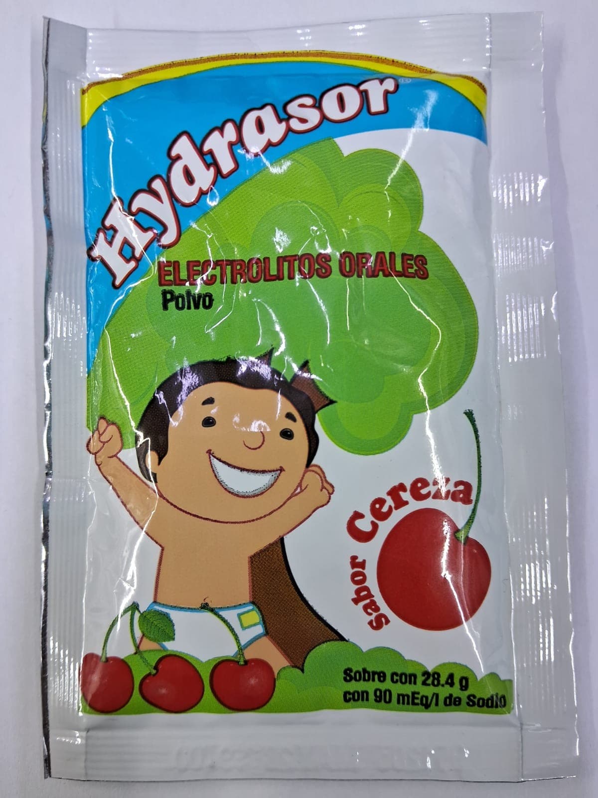 Electrolitos en Polvo Hydrasor Cereza C/1 pza