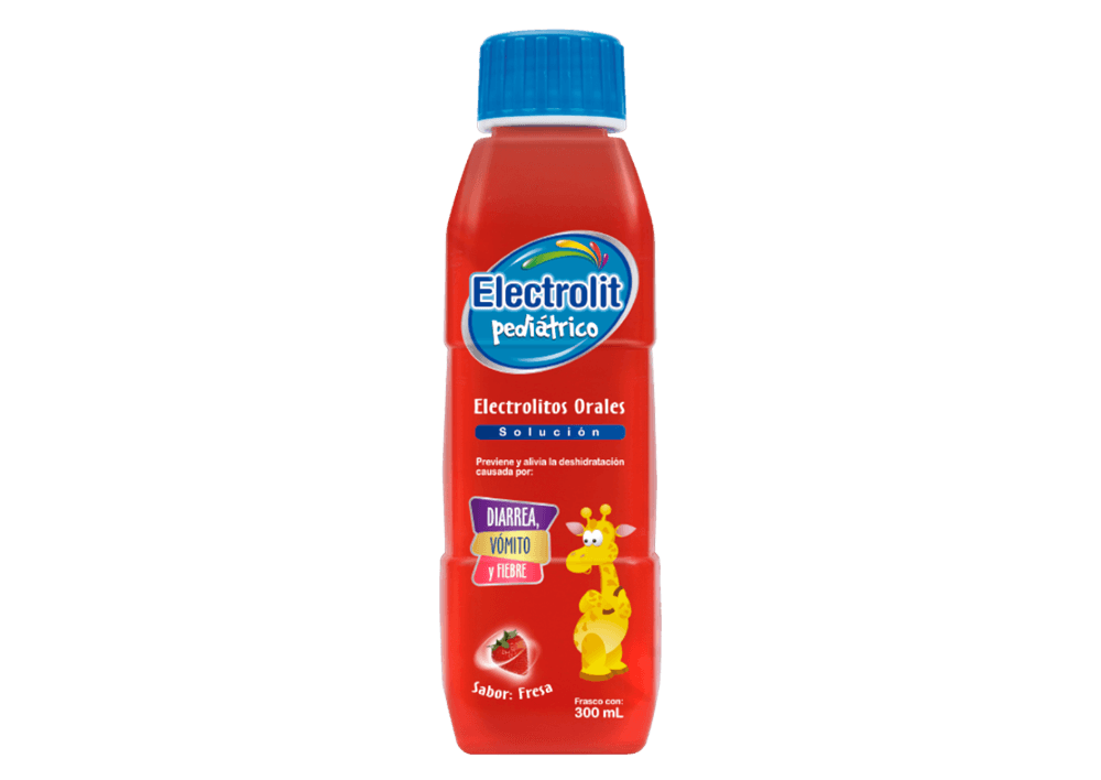 Electrolit Pediatrico Fresa C/300 mL