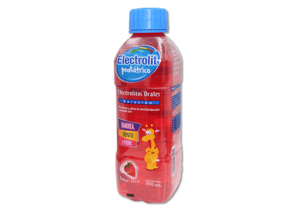 Electrolit Pediatrico Fresa C/500 mL