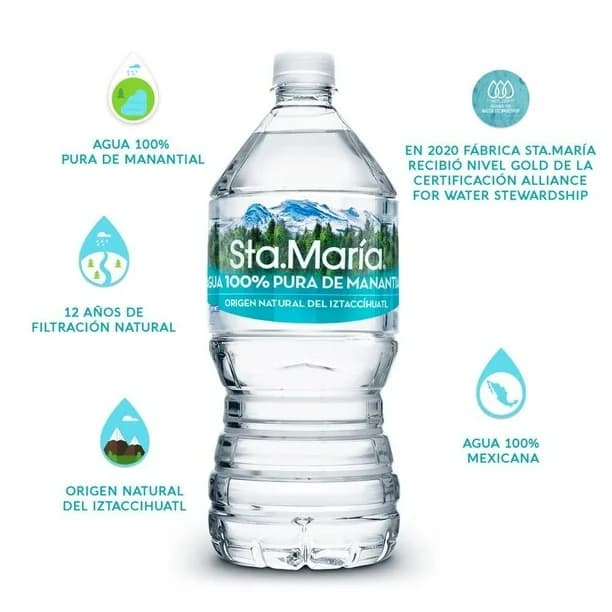 Agua Santa Maria C/1 Litro