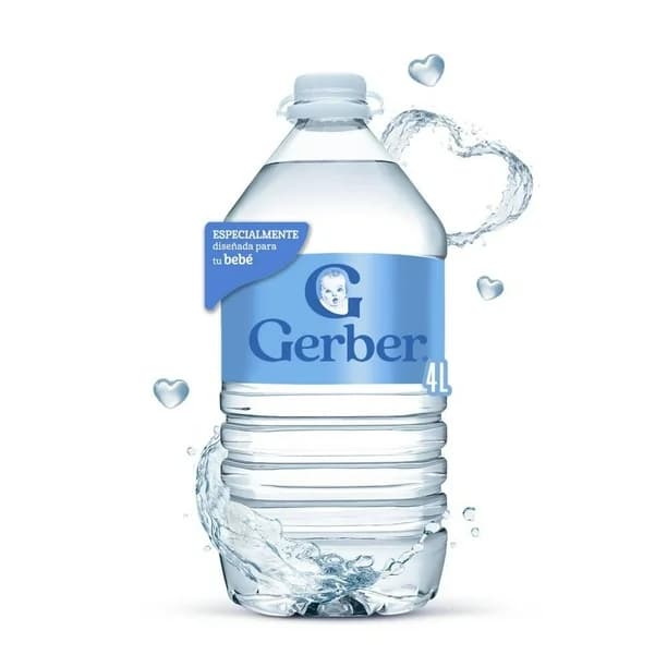 AGUA GERBER 4 L