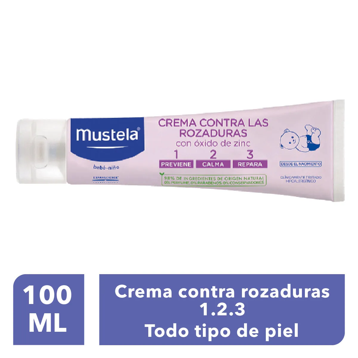 Crema Mustela Bebé Rozaduras 100 Ml
