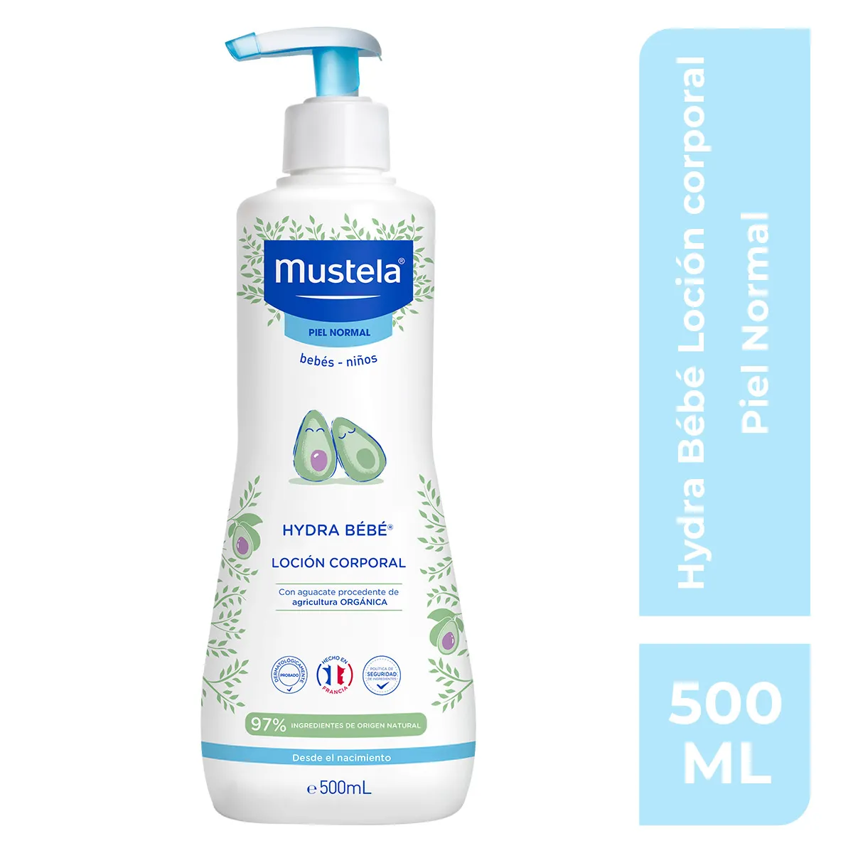 Loción Corporal Mustela Hydra Bebe C/500 mL