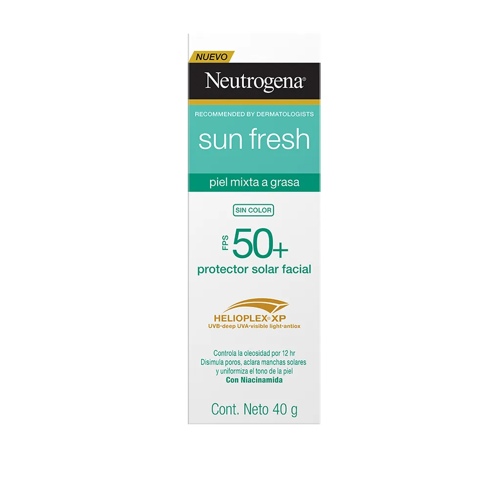 Bloqueador Neutrogena Sun Fresh sin color FPS 50 C/40 g