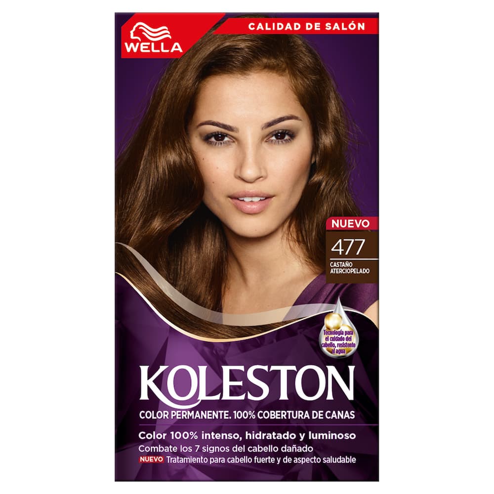 Tinte Koleston 477 Castaño Aterciopelado