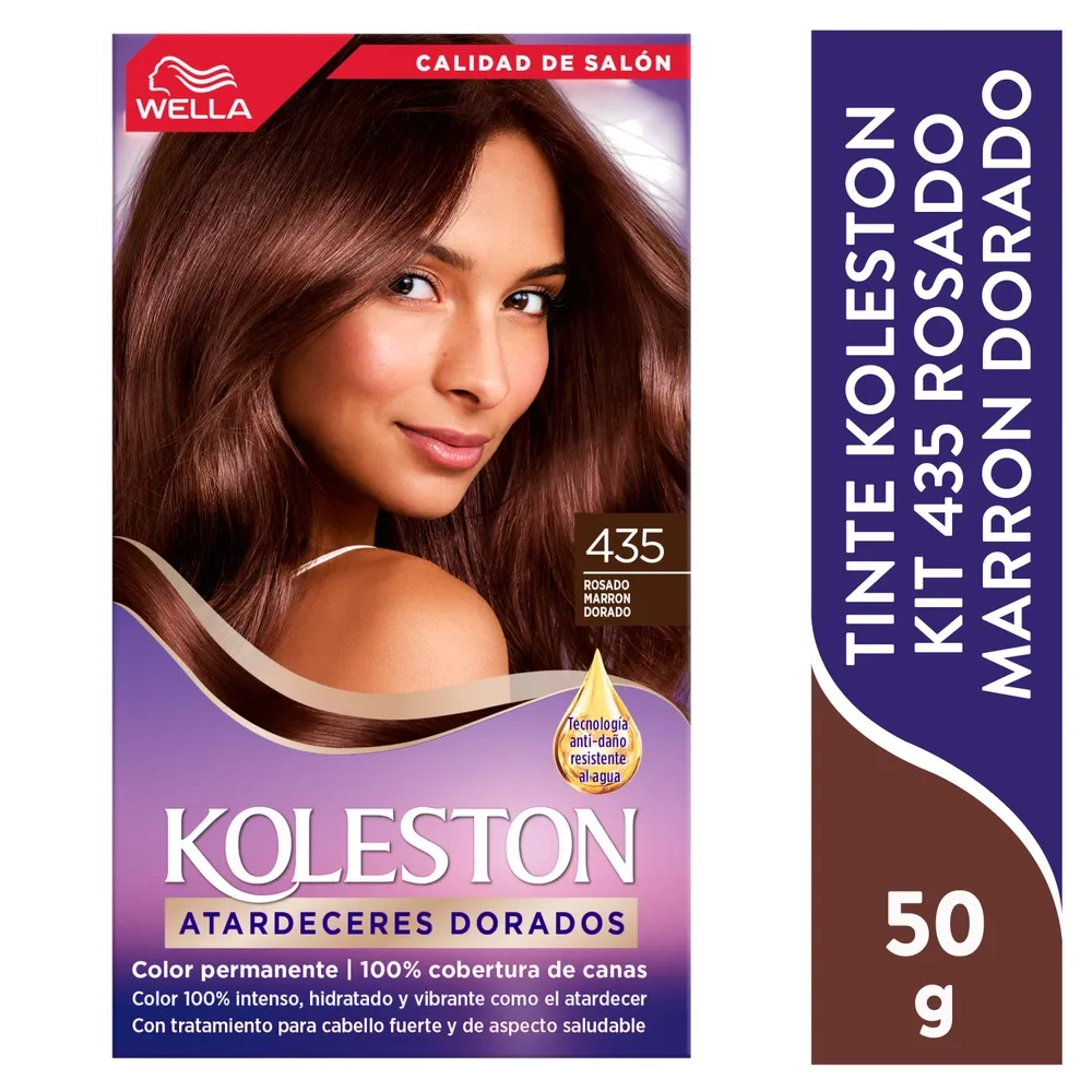 Tinte Koleston 435 Rosado Marron Dorado