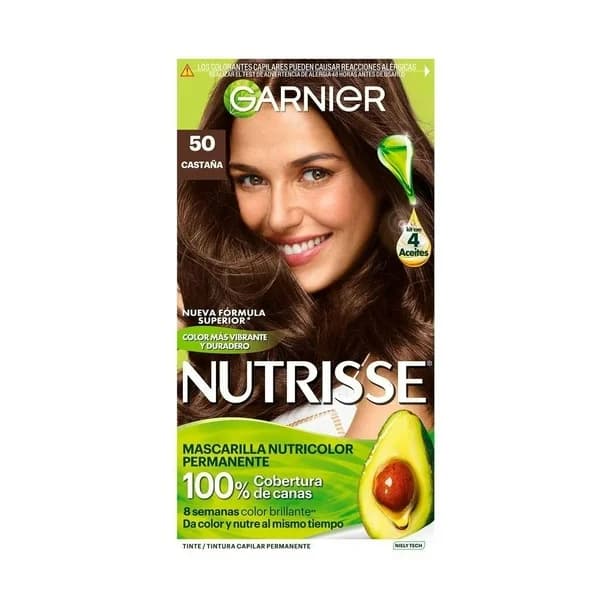 Tinte Garnier 50 castaña