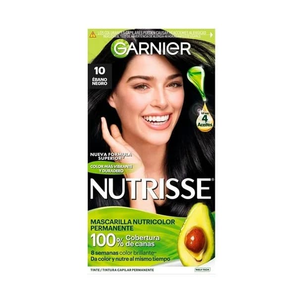Tinte Garnier 10 Ebano Negro