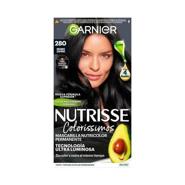 Tinte Garnier 280 Negro Zafiro