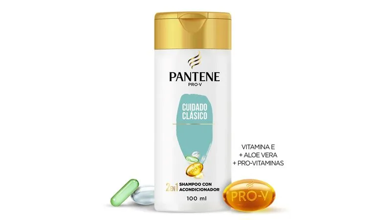 Shampoo Pantene Cuidado Clasico C/90 mL