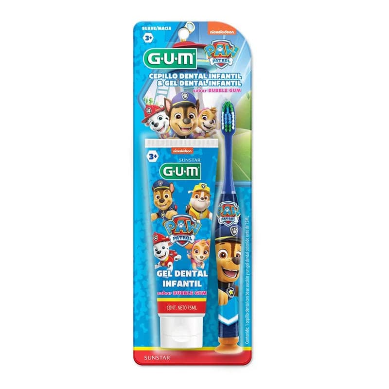 Cepillo y Pasta Kit dental Paw Patrol GUM