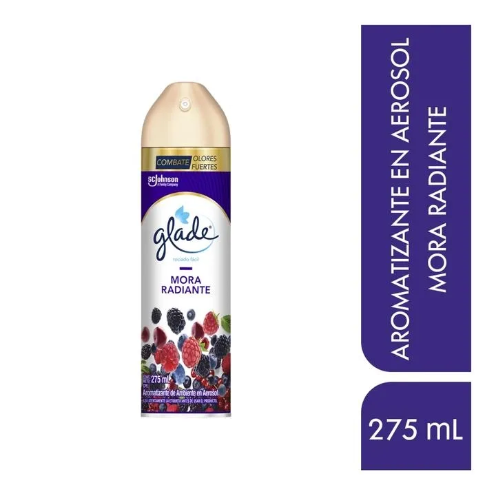 Aromatizante Glade Mora Radiante C/275 mL
