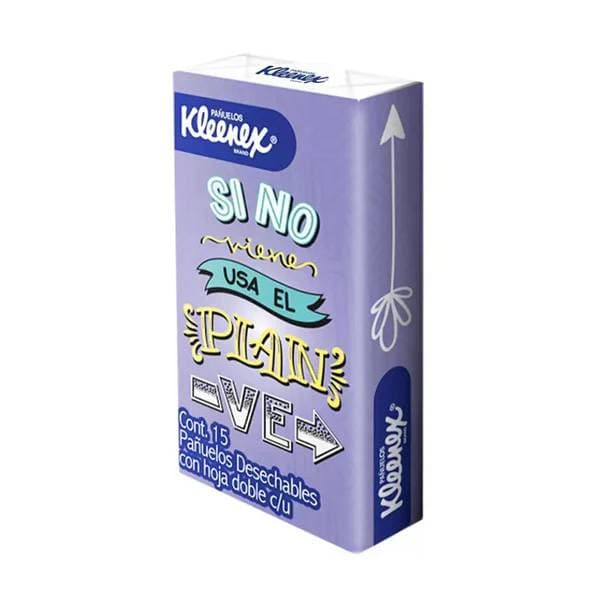 KLEENEX PAÑUELOS DESECHABLES DE BOLSILLO
