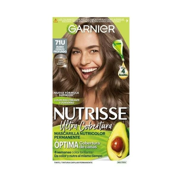 Tinte Garnier 71U Rubio Cenizo Profundo