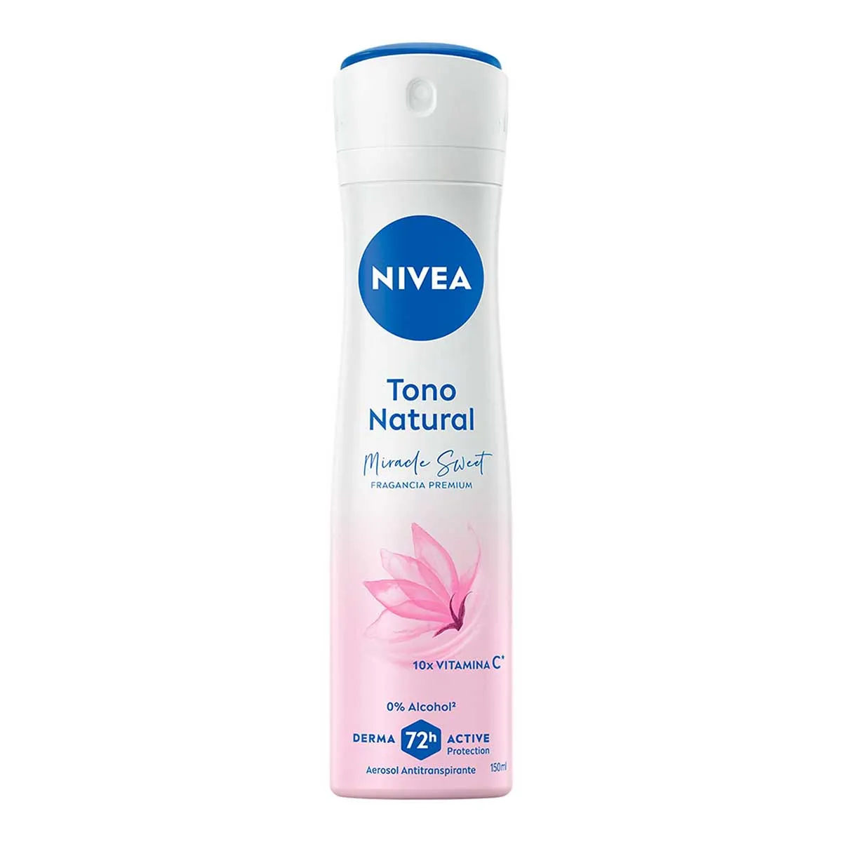 Antitranspirante en Aerosol Nivea Miracle Sweet C/150 mL
