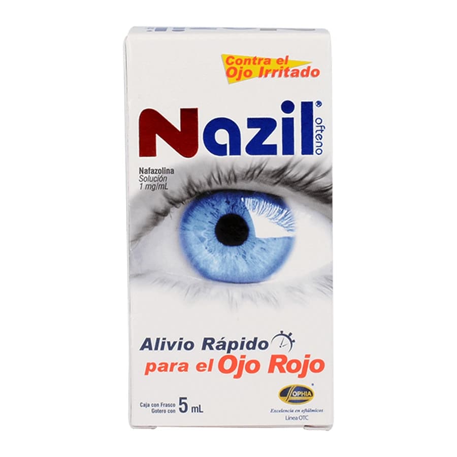 Nafazolina 0.1 mg / mL NAZIL C/5 mL