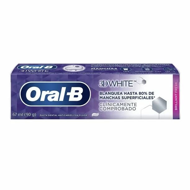Pasta Dental ORAL B 3D white C/67 mL