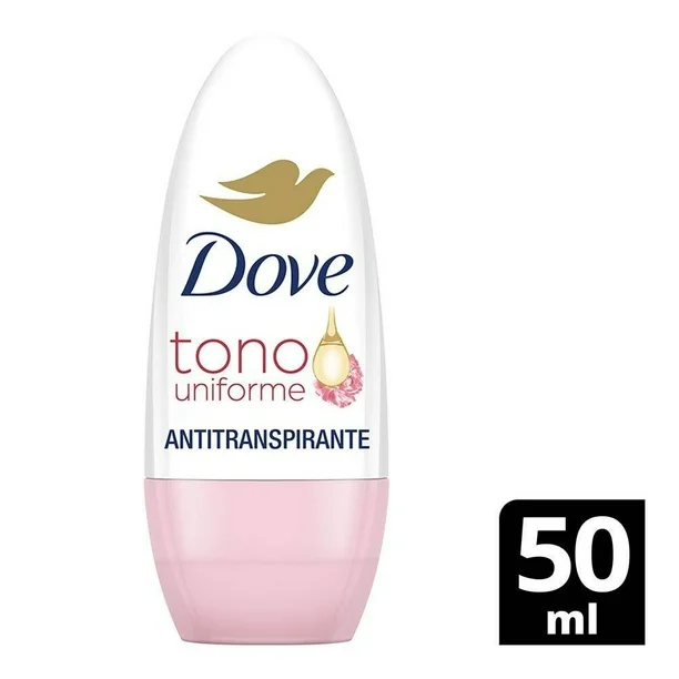 Desodorante en Roll-on Dove Tono Uniforme C/50 mL