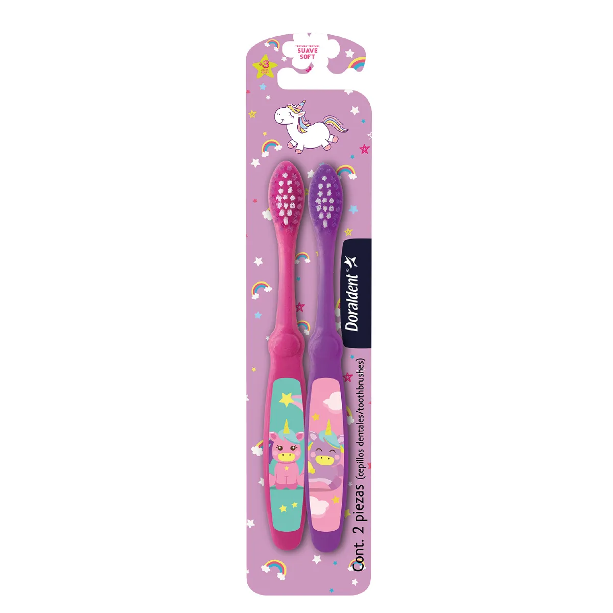 Cepillo Dental Doraldent Infantil Pony C/2 Pzas