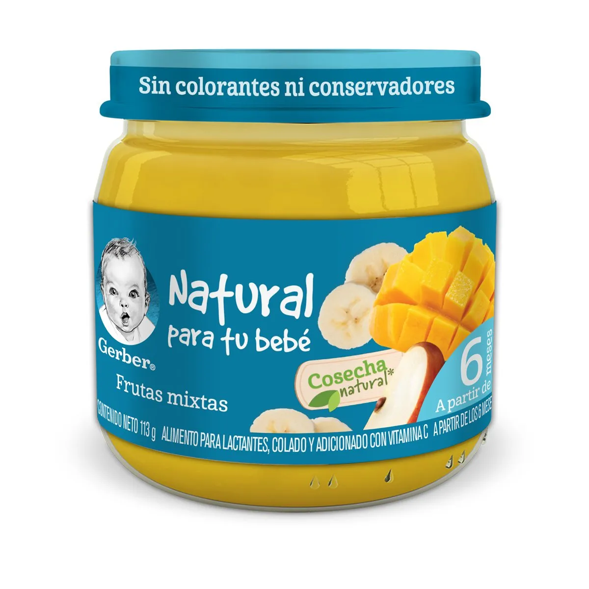Gerber Etapa 2A Frutas Mix C/113 g