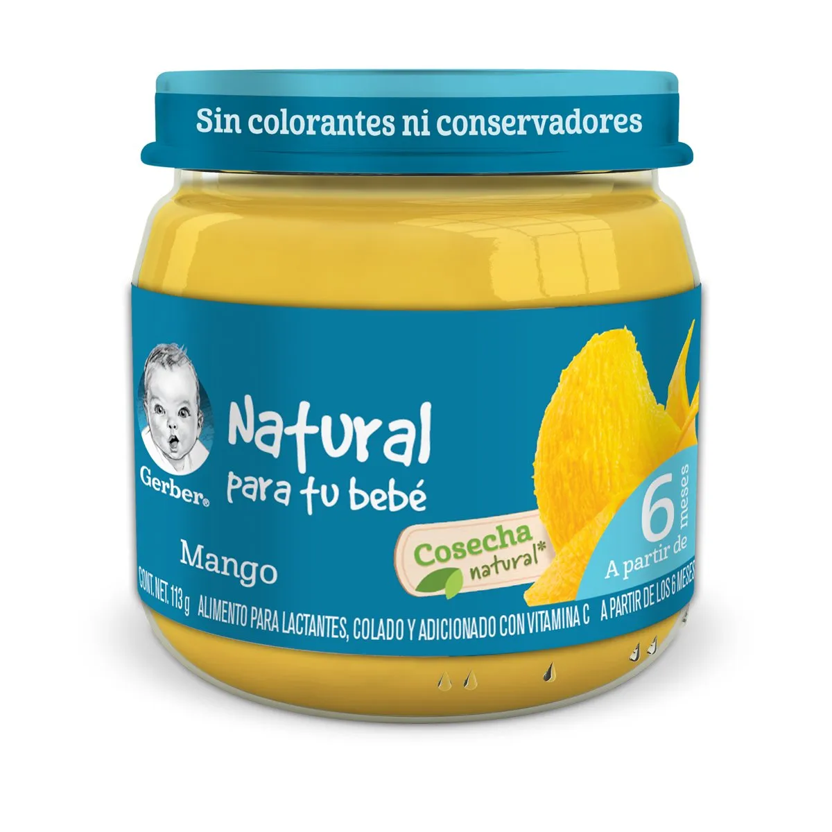 Gerber Etapa 2A Mango C/113 g