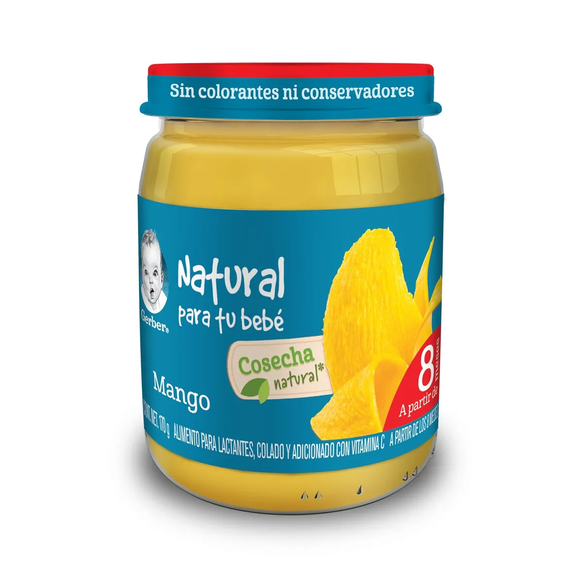Gerber Etapa 3A Cosecha Natural Mango C/170 g
