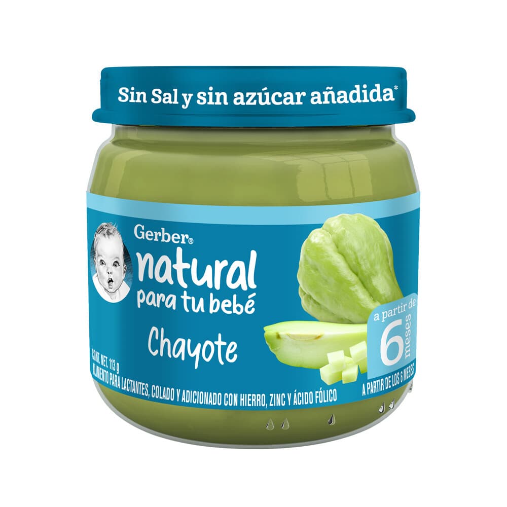 Gerber Etapa 2A Chayote C/113 g
