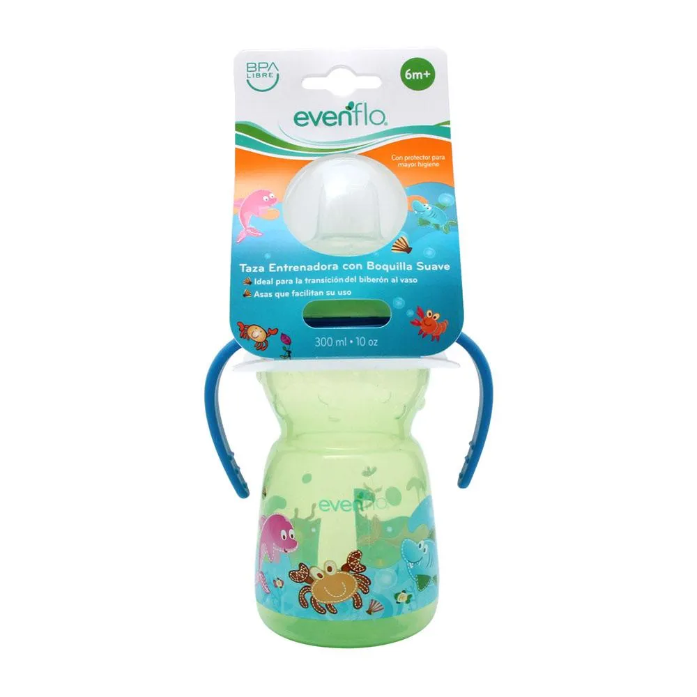 Vaso Entrenador Evenflo Antiderrame C/9 Oz