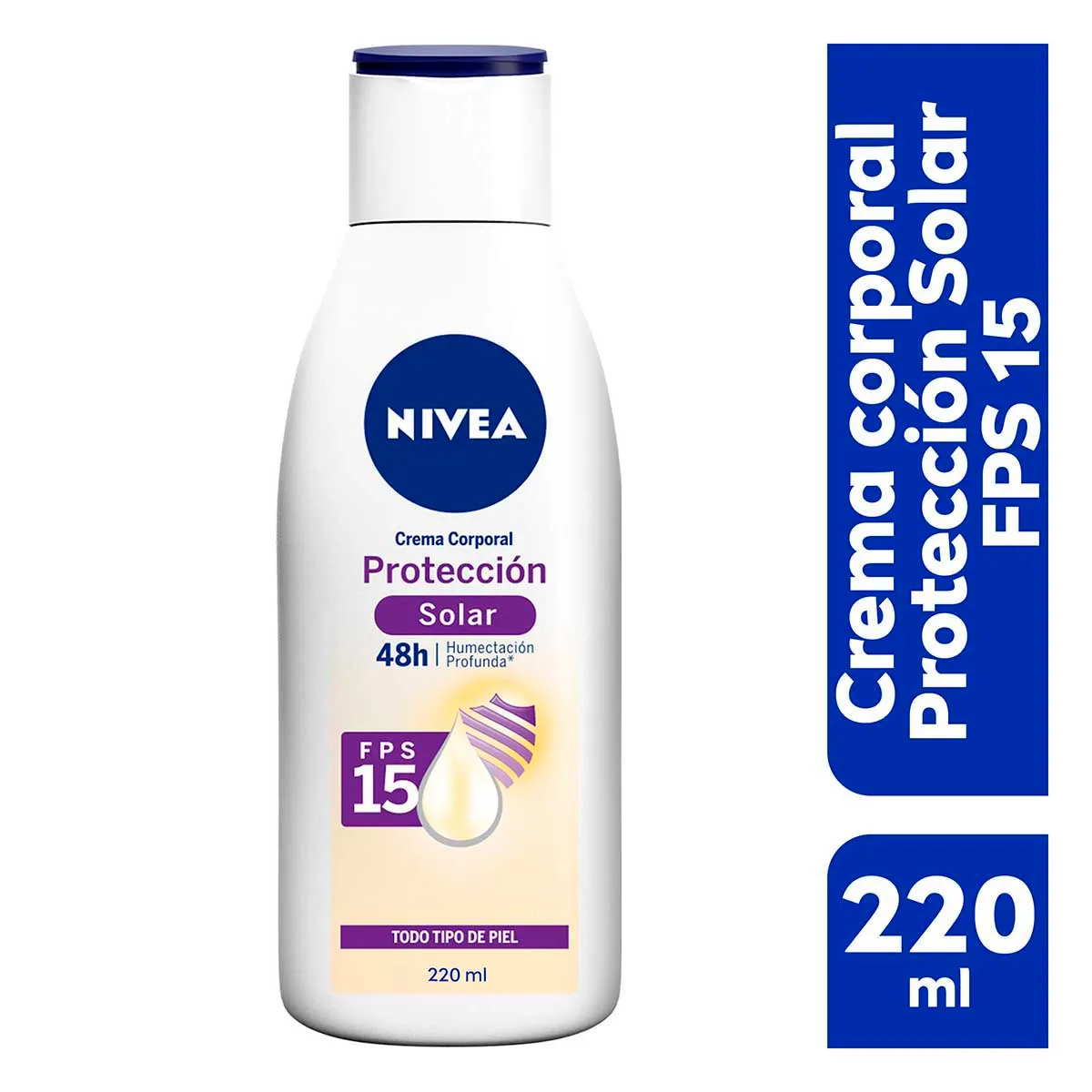 Crema Nivea Protección Solar C/220 mL