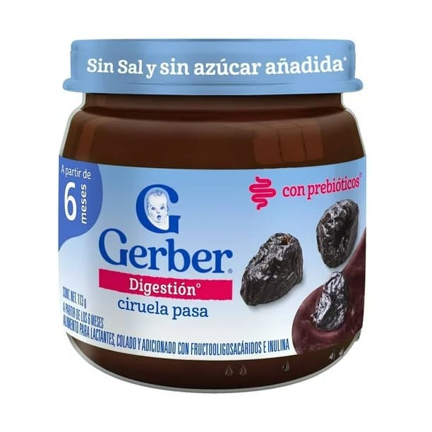 Gerber Etapa 2A Ciruela C/113 g