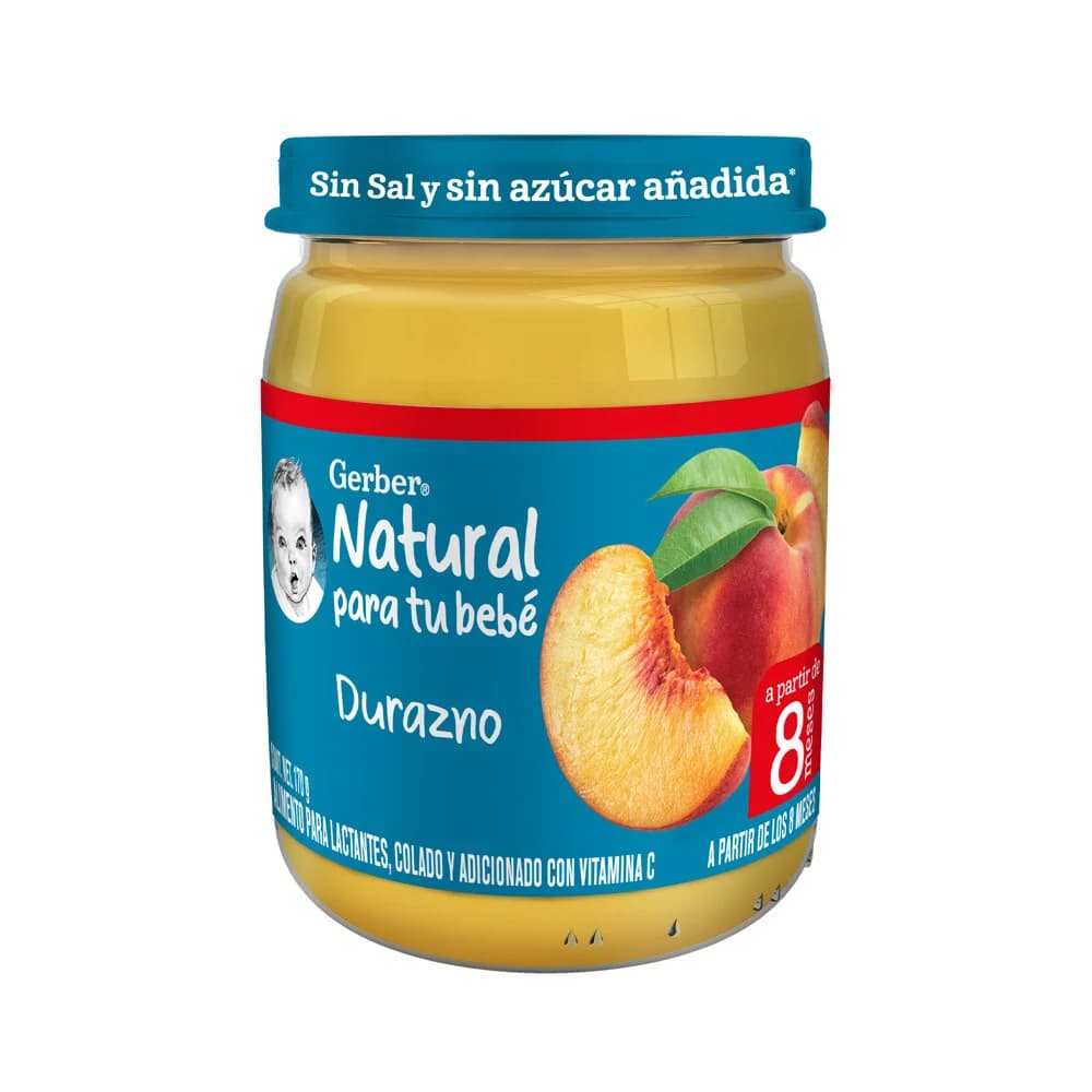 Gerber Etapa 3A Durazno C/170 g