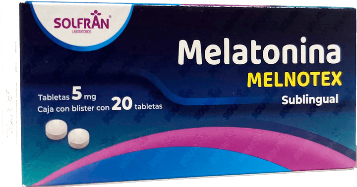 Melatonina 5 mg MELNOTEX C/20 Tabs
