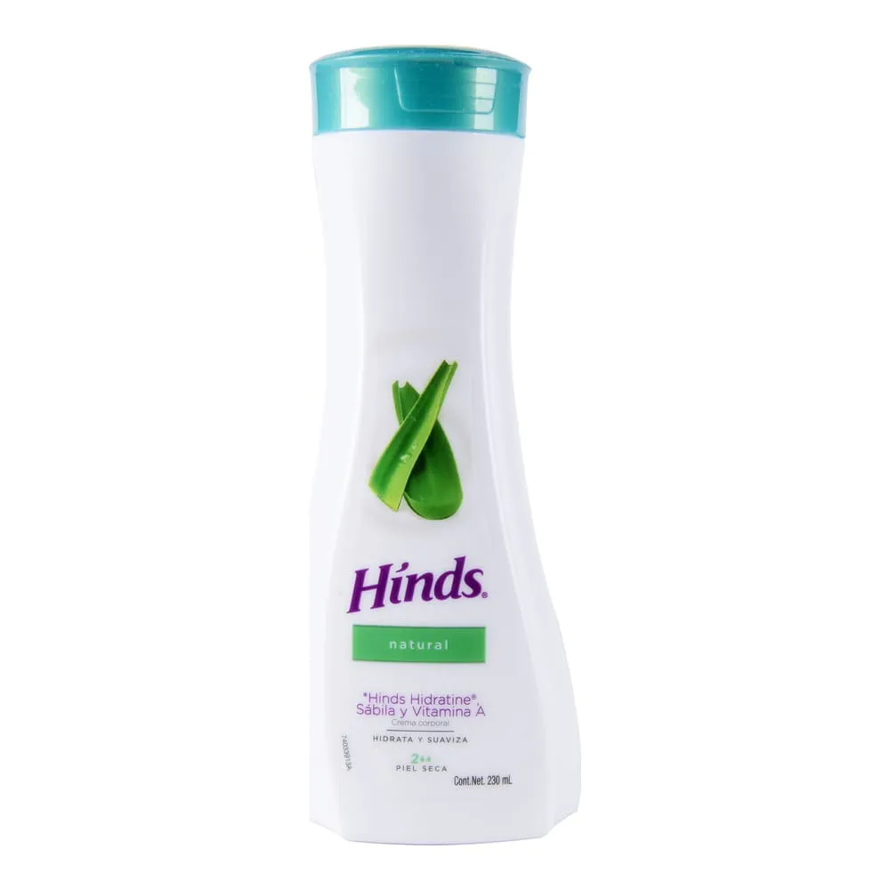 Crema Hinds Natural C/230 mL