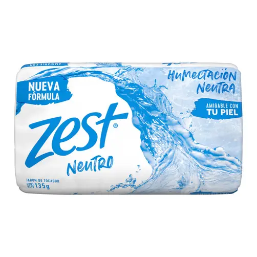 Jabón en Barra ZEST Neutro C/135 g