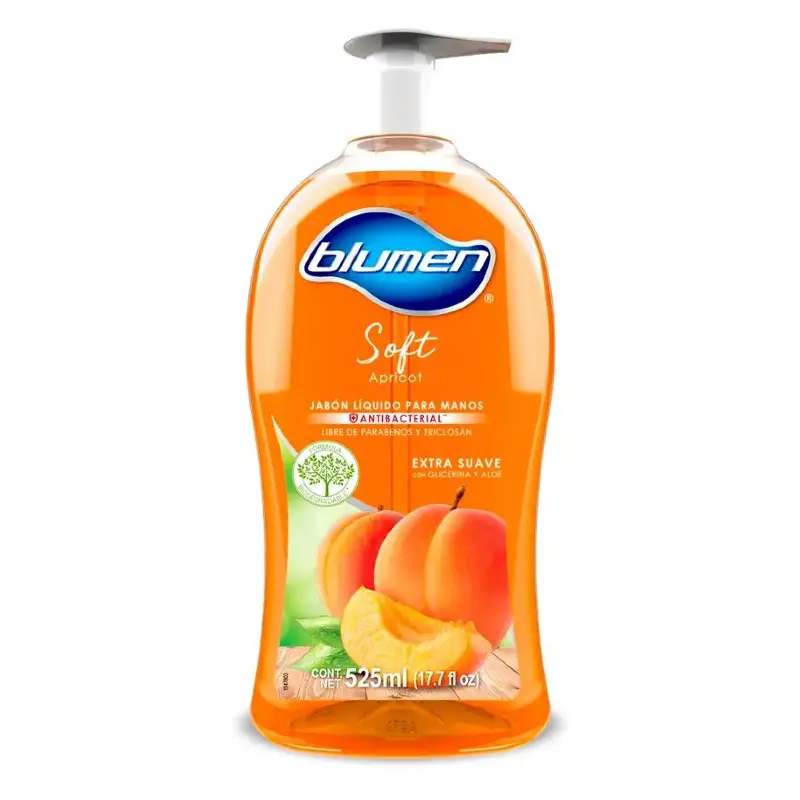 Jabón líquido para manos Blumen Durazno C/525 mL