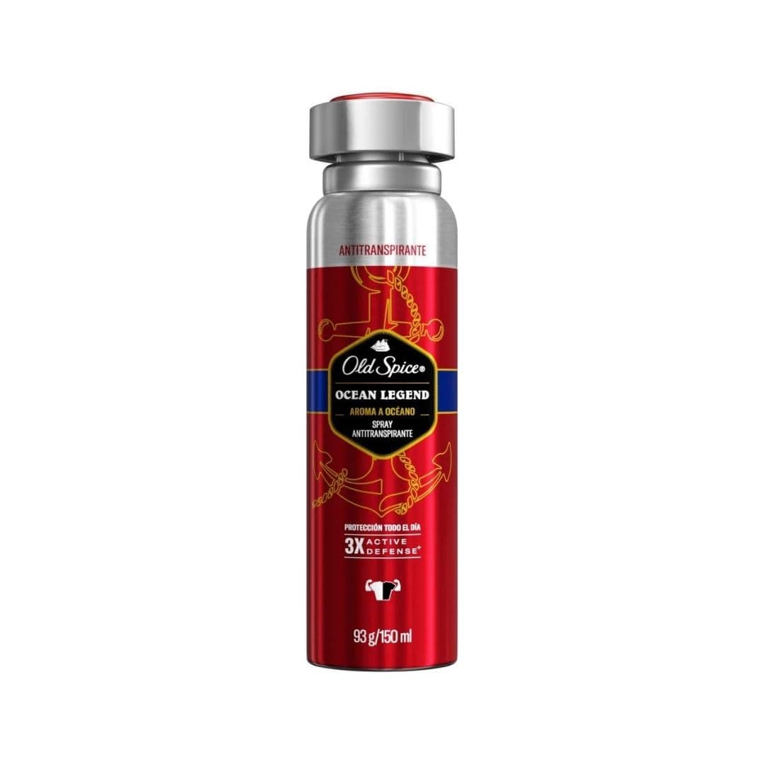 Antitranspirante Old Spice en Aerosol Ocean Legend C/96 g
