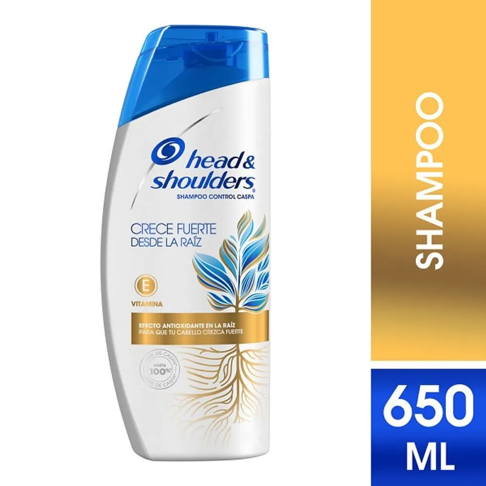 Shampoo Head & Shoulders Crece Fuerte C/650 mL