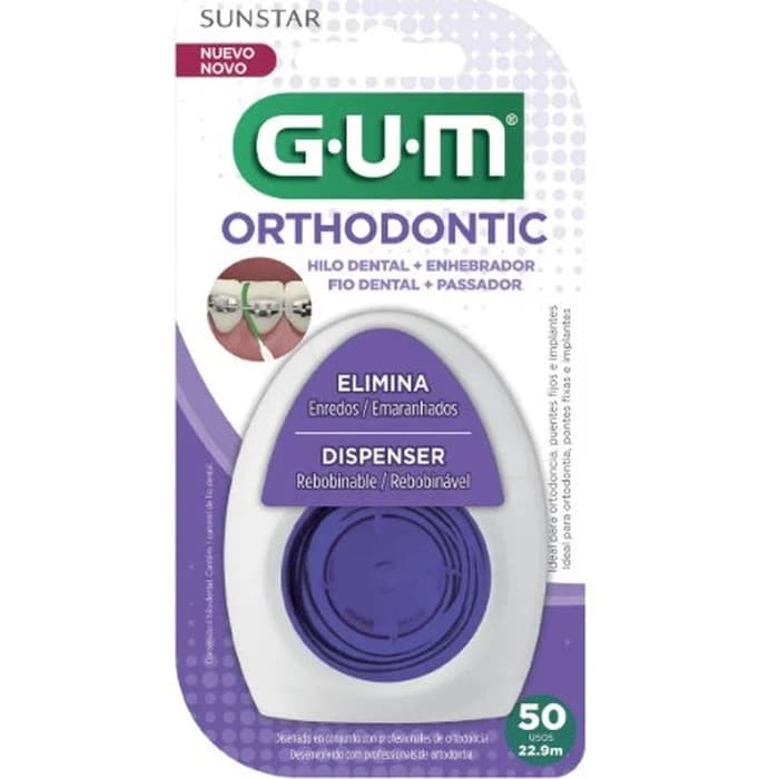Hilo Dental Ortodóntico GUM C/22.9 m