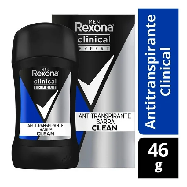Desodorante en barra Rexona Men Clinical C/46 g