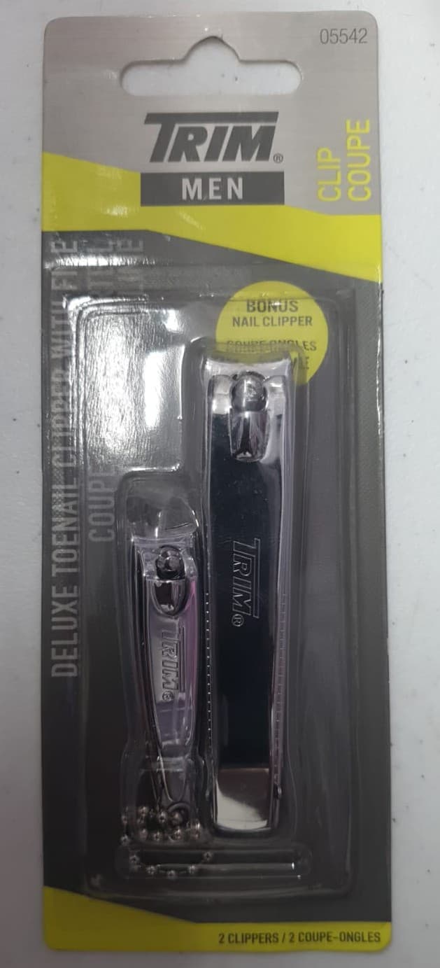 Cortauñas Trim Men C/2 pzas