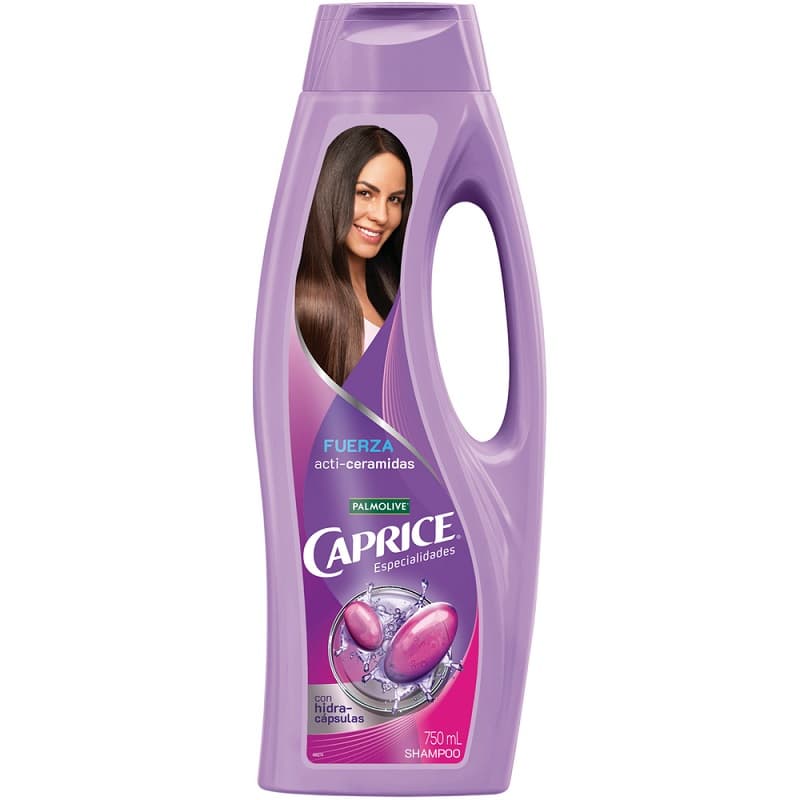 Shampoo Caprice Especialidades Fuerza Acti-Ceramidas Suavidad y Fragancia 750 ml