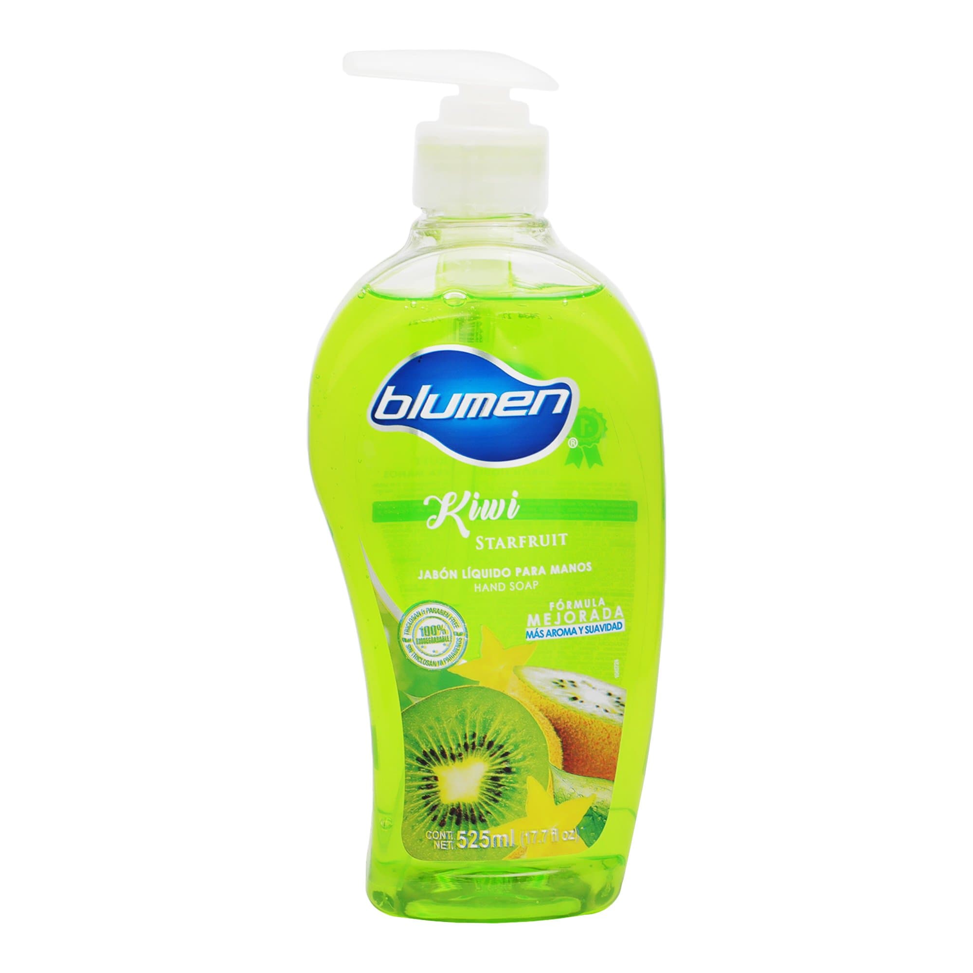 Jabón liquido para manos Blumen Kiwi C/525 mL