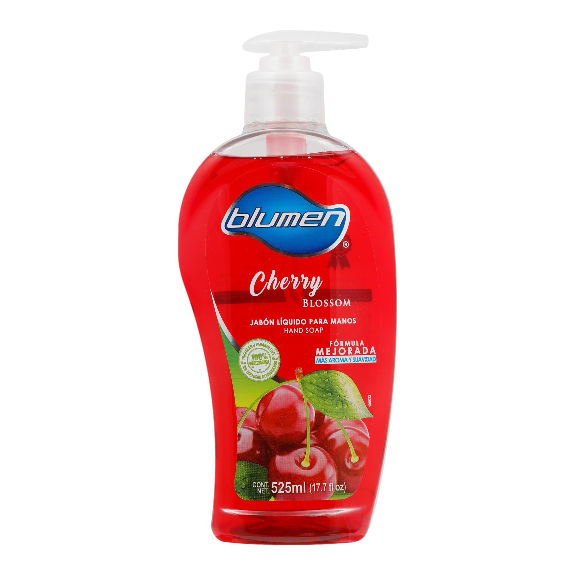 Jabón líquido para manos Blumen Cherry C/525 mL