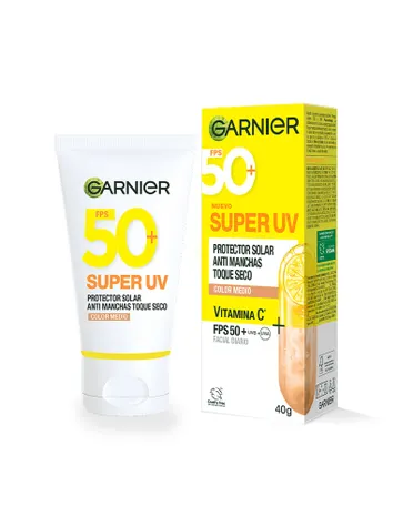 Protector Solar Garnier Super UV Tono Medio 40 ml