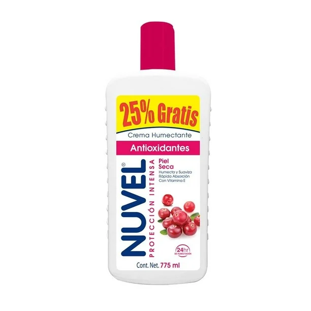 Crema Nuvel Proteccion intensa Piel Seca ANTIOXIDANTES C/775 mL